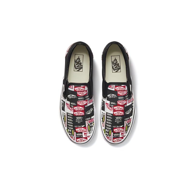 Slip On Vans 'Label Mix'