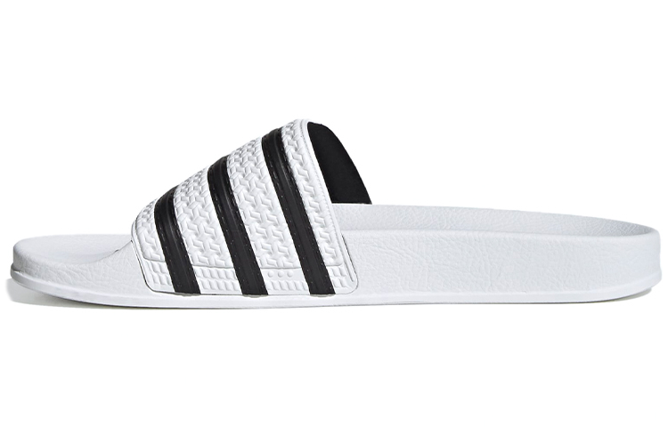 Adidas Originals Adilette White Core Black White