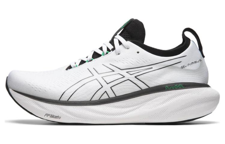 Asics Gel Nimbus 25 White Black