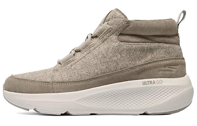 Skechers Ultra Go Shoes 'Beige Brown' Women's