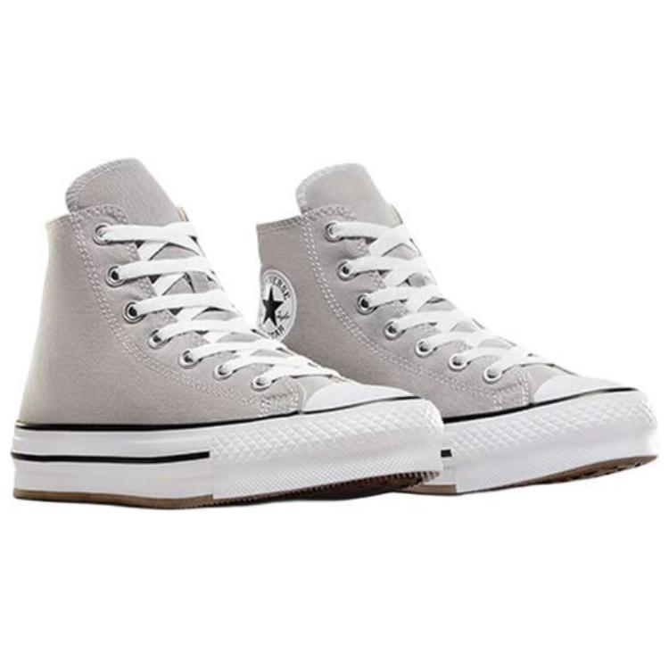 Converse Chuck Taylor All Star Lift High Top Canvas Shoes Unisex Gray купить в интернет-магазине Yoocart с быстрой доставкой по России.
