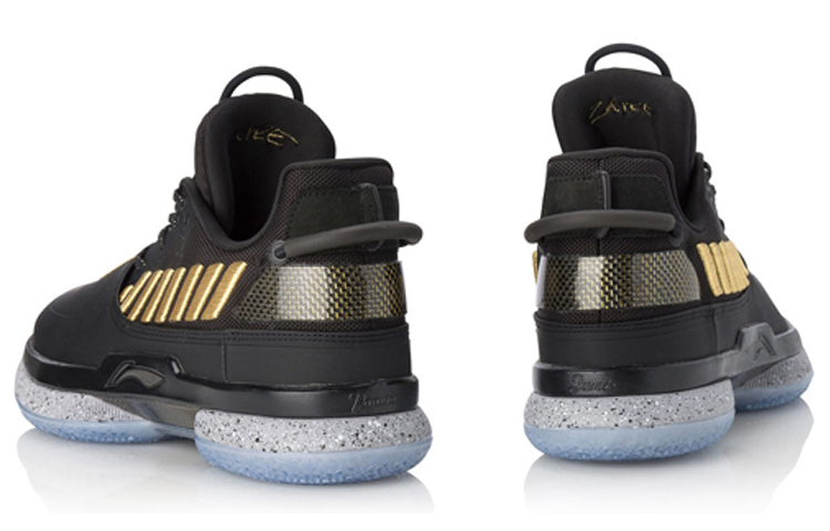 LiNing WOW 7 Anti Slip Wear Resistant Low Top Basketball Shoes Men's Black Gold купить в интернет-магазине Yoocart с быстрой доставкой по России.