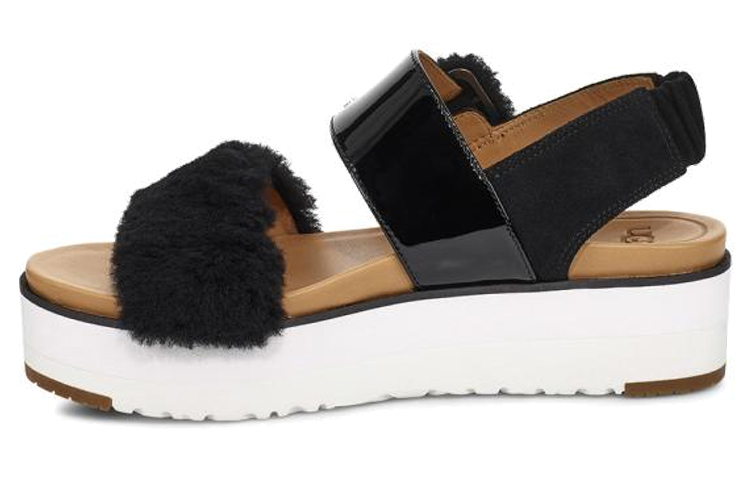 UGG Le Fluff 'Black White' Women's