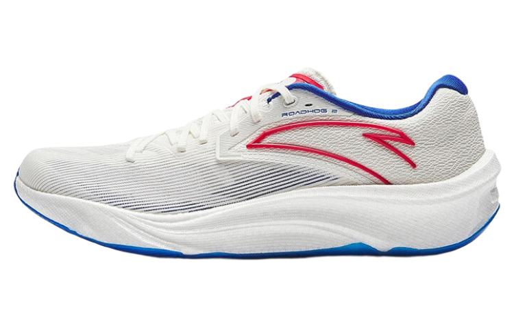 Anta Asphalt Road Fighter 2.0 Slip Resistant Abrasion Resistant Low top Training Running Shoes Men's Gray Blue Red