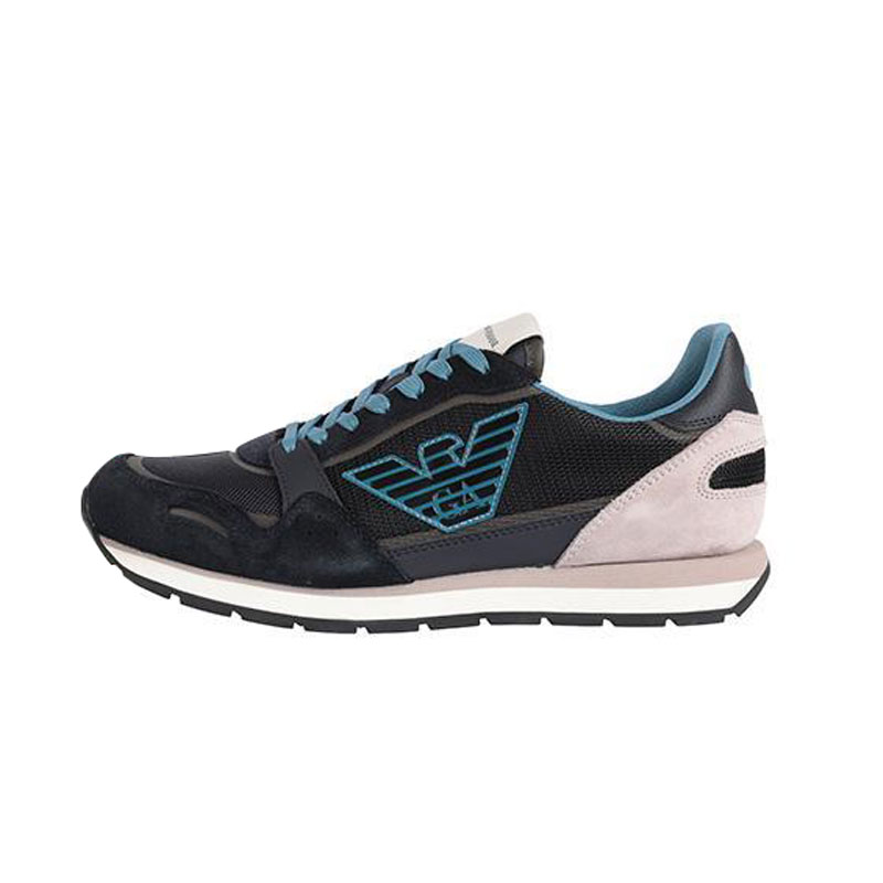 EMPORIO ARMANI Low top Casual Shoes Men's Black