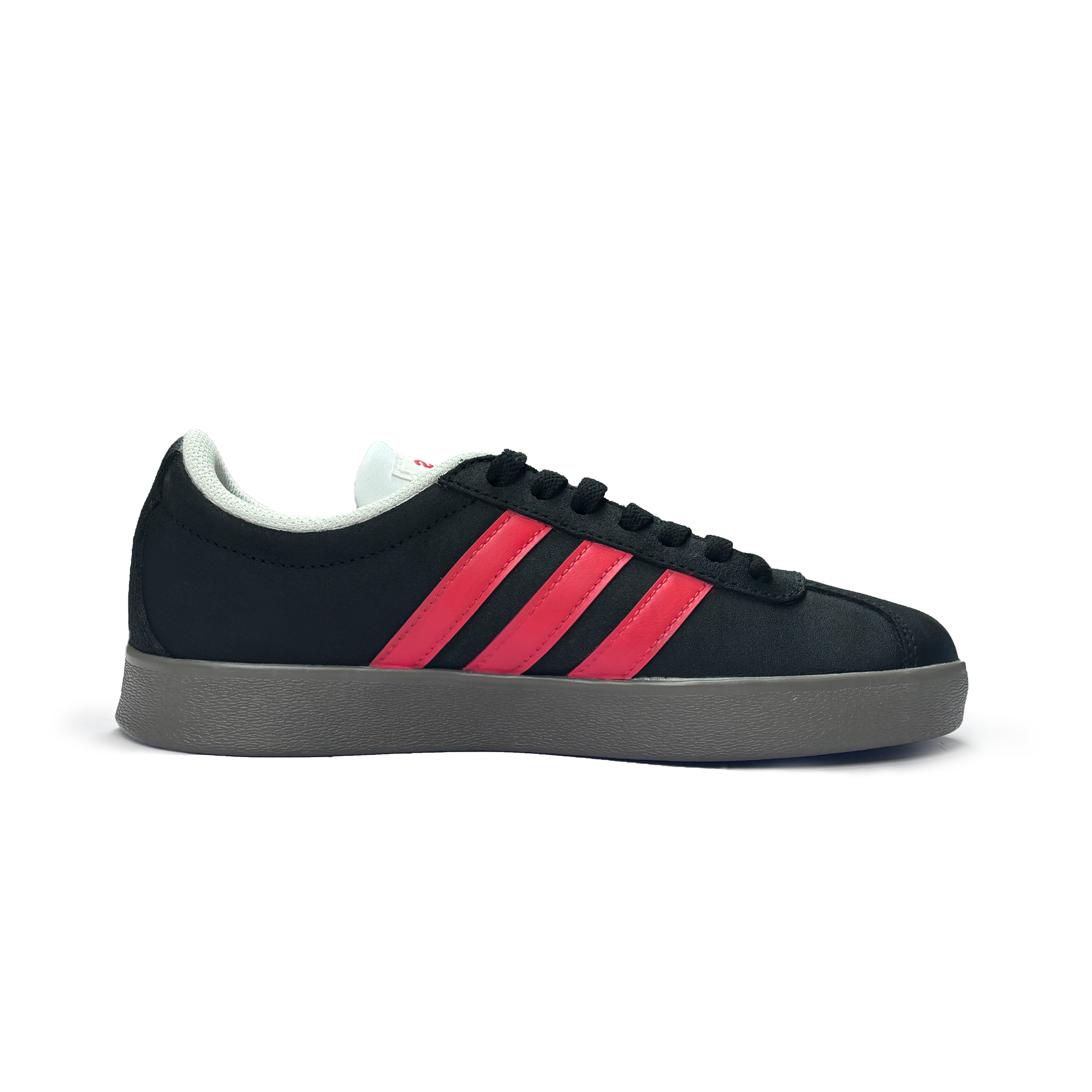 Adidas Neo Vl Court Classic Anti Slip Wear Resistant Low Top Skateboard Shoes Unisex Black Red купить в интернет-магазине Yoocart с быстрой доставкой по России.