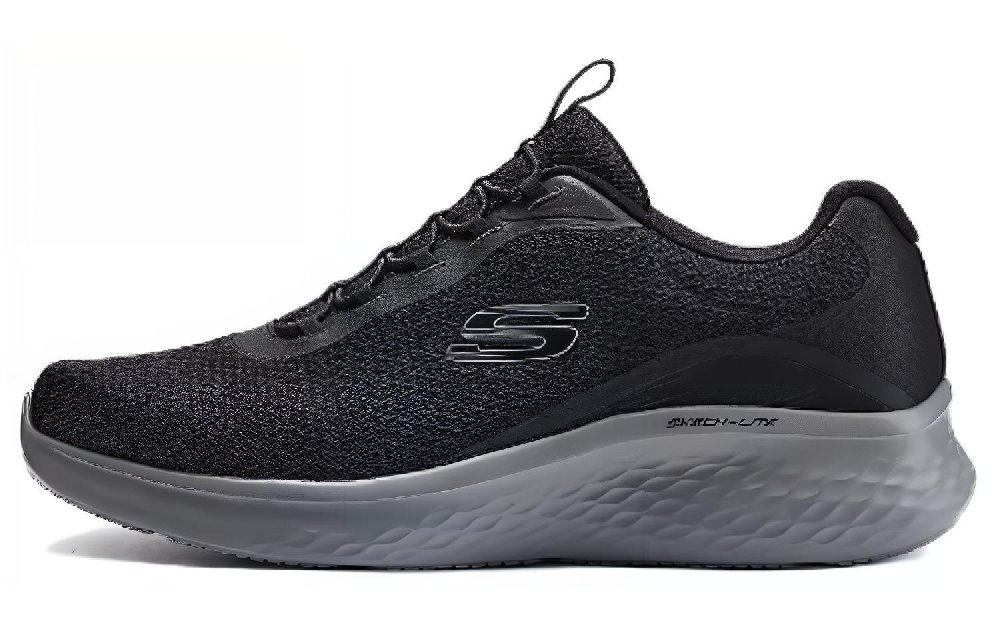 Skechers Shock Absorbers Slip Resistant, Abrasion Resistant, Breathable Low Top Casual Running Shoes Men's Blue