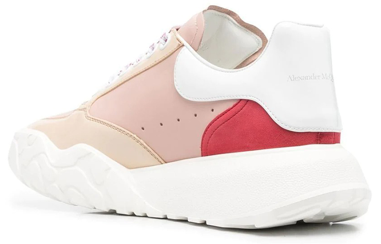 Alexander McQueen Court Trainer Low top Sports Casual Shoes Women's Multicolor купить в интернет-магазине Yoocart с быстрой доставкой по России.