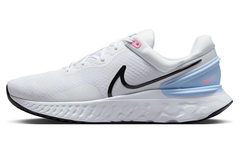 Nike React Miler 3 Road Running Shoes 'White Bright Crimson Obsidian'