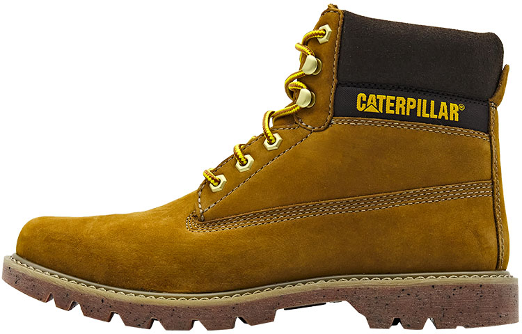 CAT Colorado Series Abrasion-Resistant Outdoor Boots Unisex Dark Brown