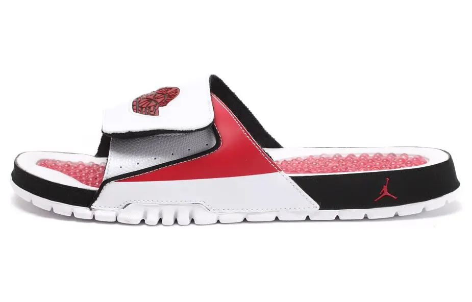 Air Jordan Hydro Ii Retro Slides Sandals 'White Red'