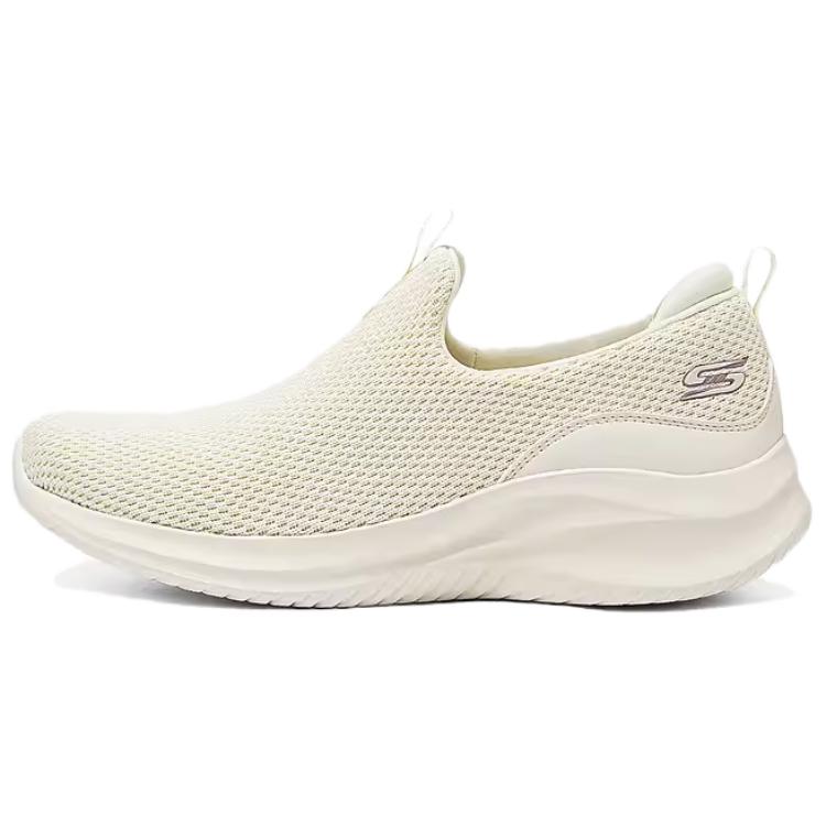 Skechers Bob's Anti-Slip Wear-Resistant Low-Top Casual Shoes Women's Ivory