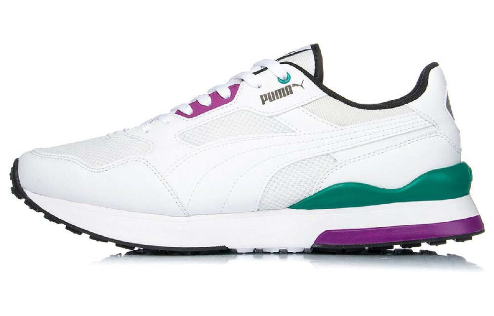 PUMA R78 Futr Low Running Shoes Black/White