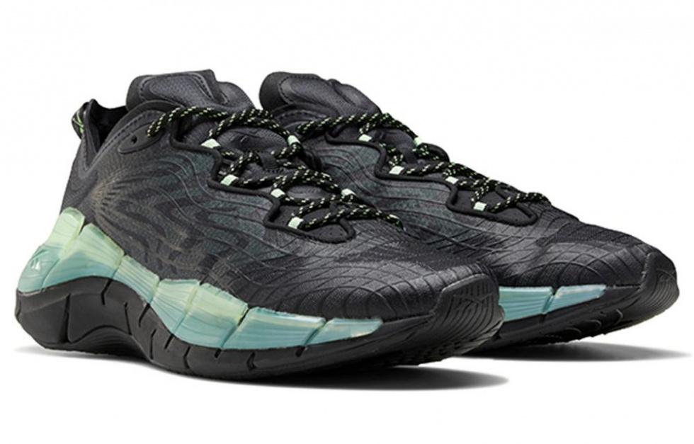 Reebok Zig Kinetica Ii Black Neon Mint купить в интернет-магазине Yoocart с быстрой доставкой по России.