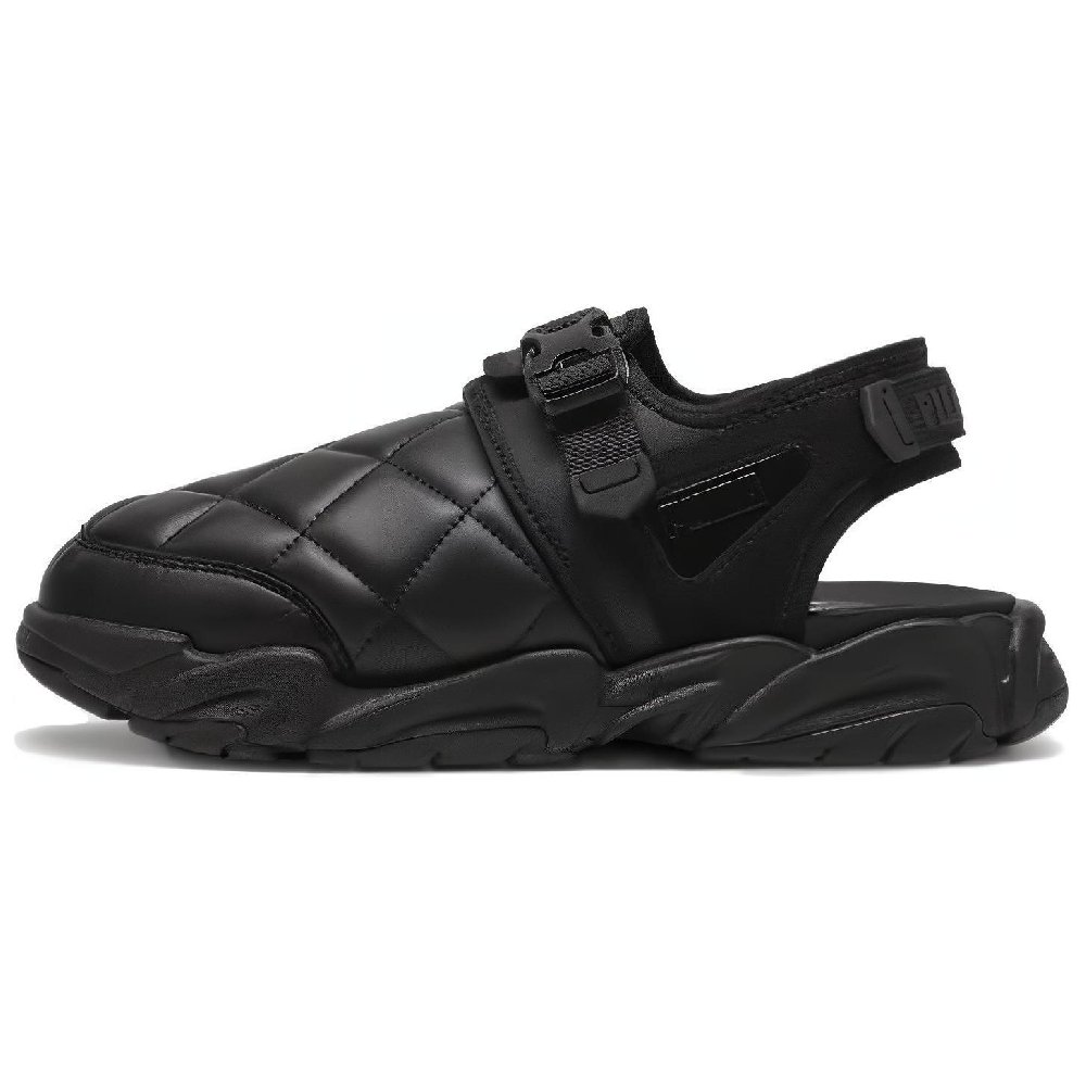 PUMA X Pleasures TS 01 Quilt Sandals 'Black'