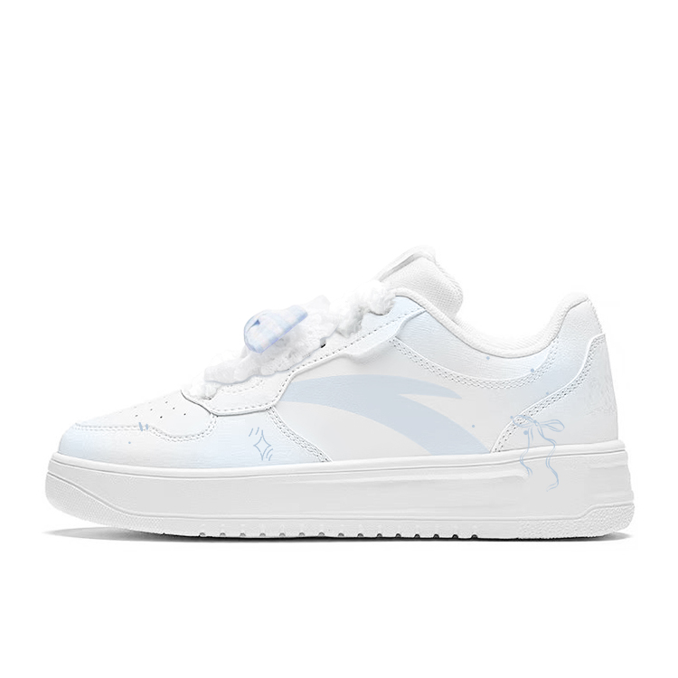 Anta Relaxed Anti Slip Wear Resistant Low Top Skateboard Shoes Unisex Blue Pink Mismatched купить в интернет-магазине Yoocart с быстрой доставкой по России.