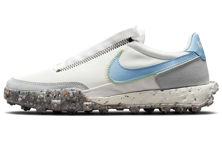 Nike Waffle Racer Crater Summit White Aluminum Women's