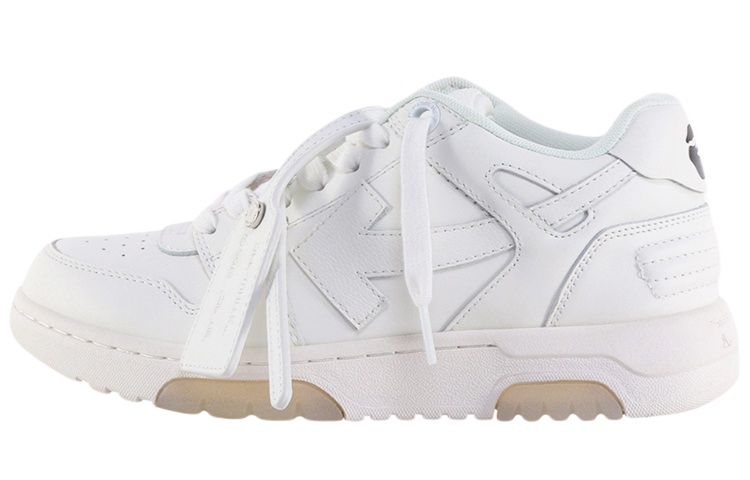 OFF WHITE Out Of Office 'OOO' Low White White Women's