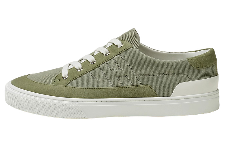 HERMES Deep Low top Stylish Skateboarding Shoes Men's Green