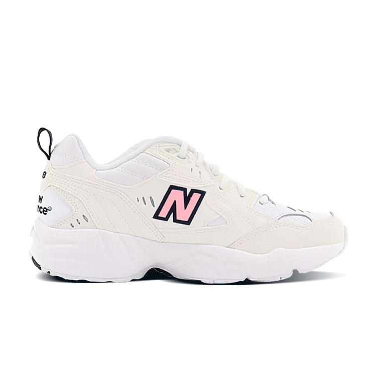 New Balance NB 608 Anti Slip Wear Resistant Low Top Training Shoes Women's White Pink