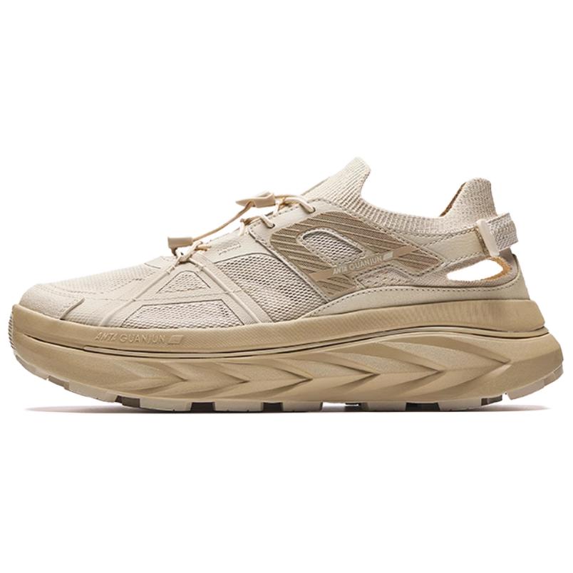 Anta Champion Trailblazer Breathable And Wear resistant River Trekking Shoes Men's Beige