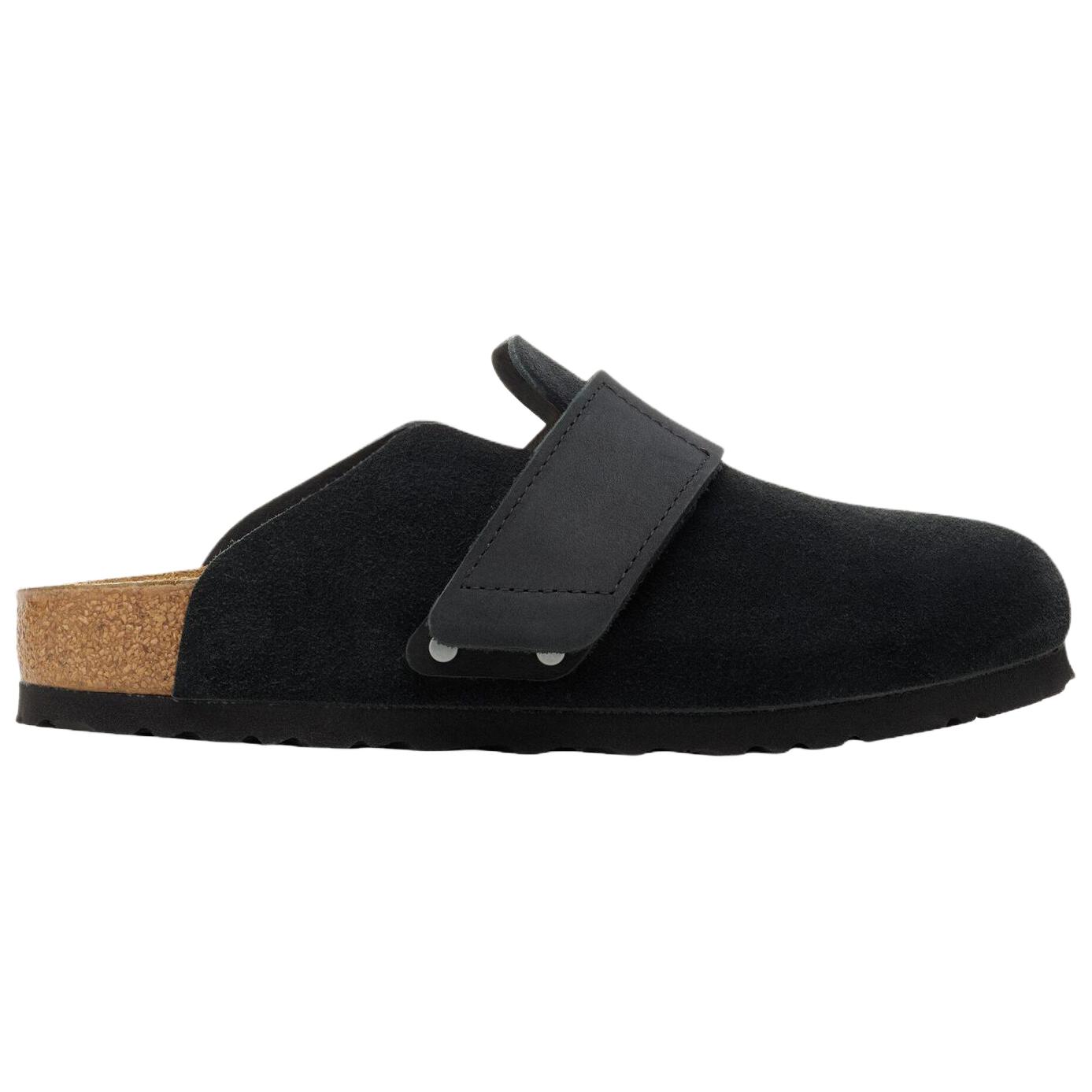 Birkenstock EVA Abrasion Resistant Closed Toe Slippers Unisex Black Narrow