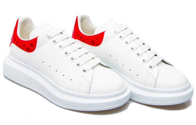 Alexander McQueen Oversized Sneaker 'White Red Crocodile' купить в интернет-магазине Yoocart с быстрой доставкой по России.