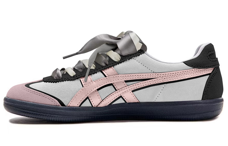 Onitsuka Tiger Tokuten Low top Skateboard Shoes Unisex Pink Gray