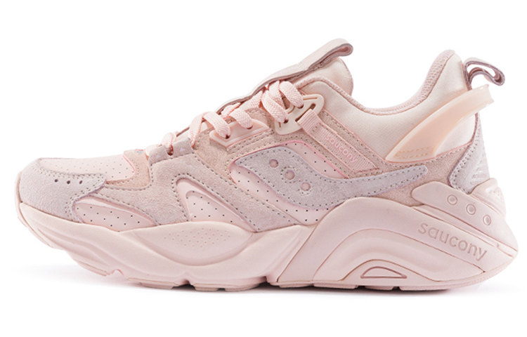 Saucony Gram 9000 Winter Cushioning Anti-Slip Wear-Resistant Breathability Low-Top Casual Shoes Women's Pink Standard M