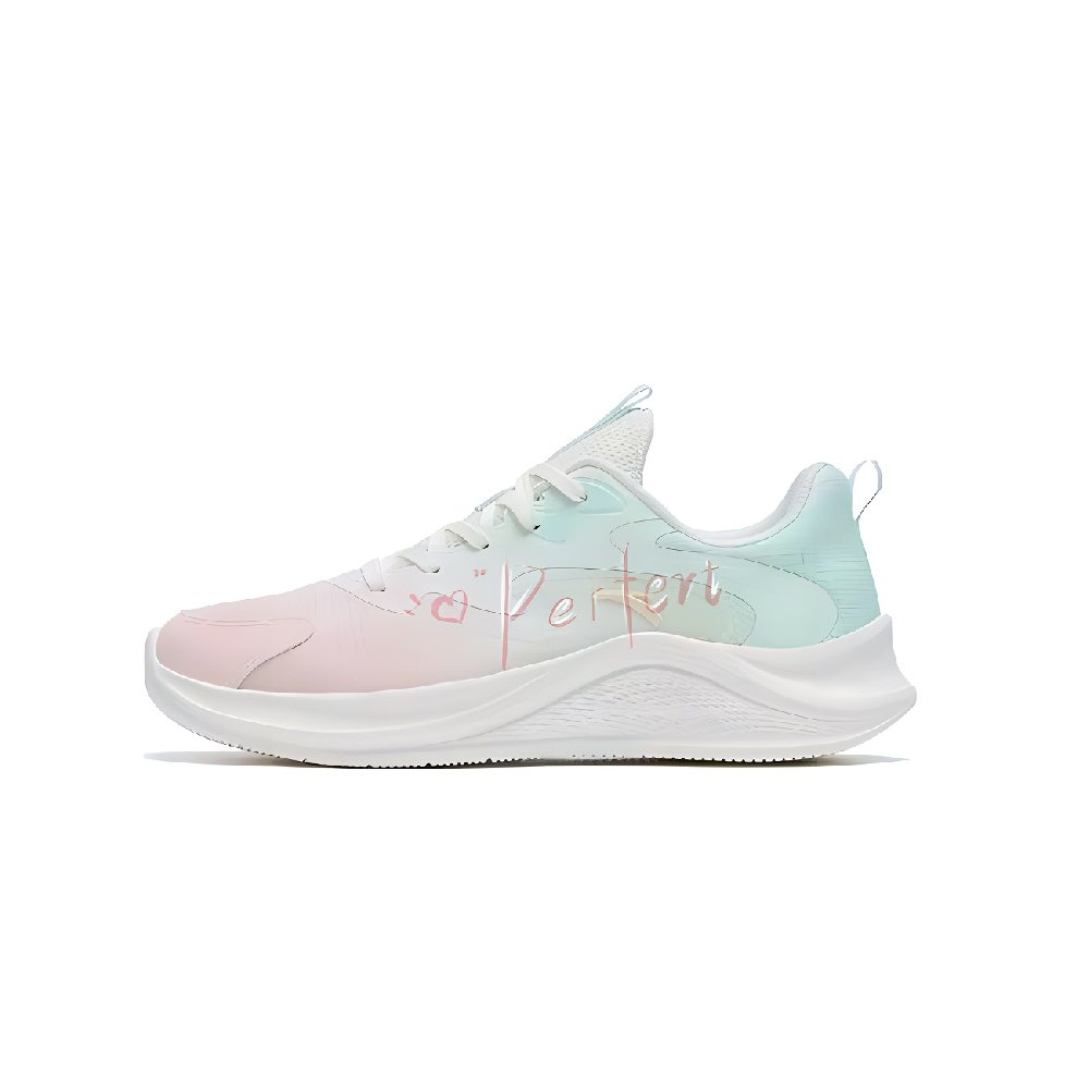 ANTA Running Shoes Women's Low top Pink/Cyan
