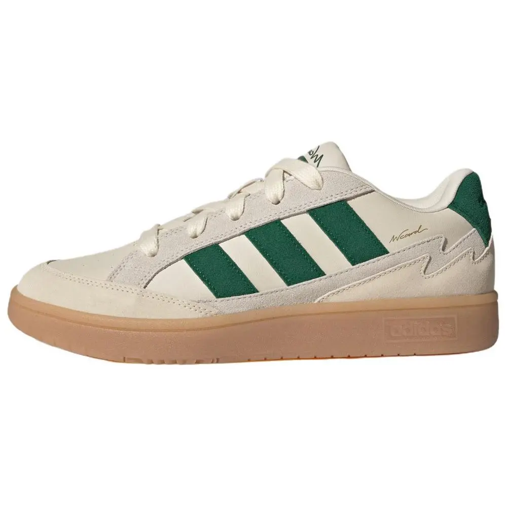 Adidas WCARD ADV Low top Skateboard Shoes Unisex White Green