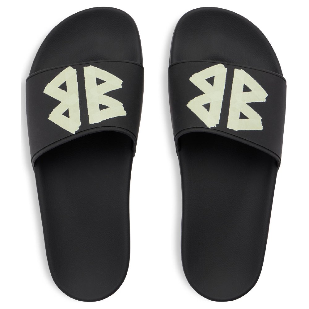 Balenciaga Bb Logo Pool Slide Sandals