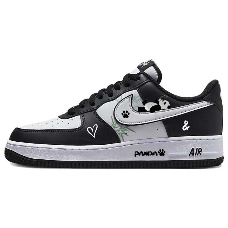 Nike Air Force 1 Skateboard Shoes Unisex Low-Top Black/White