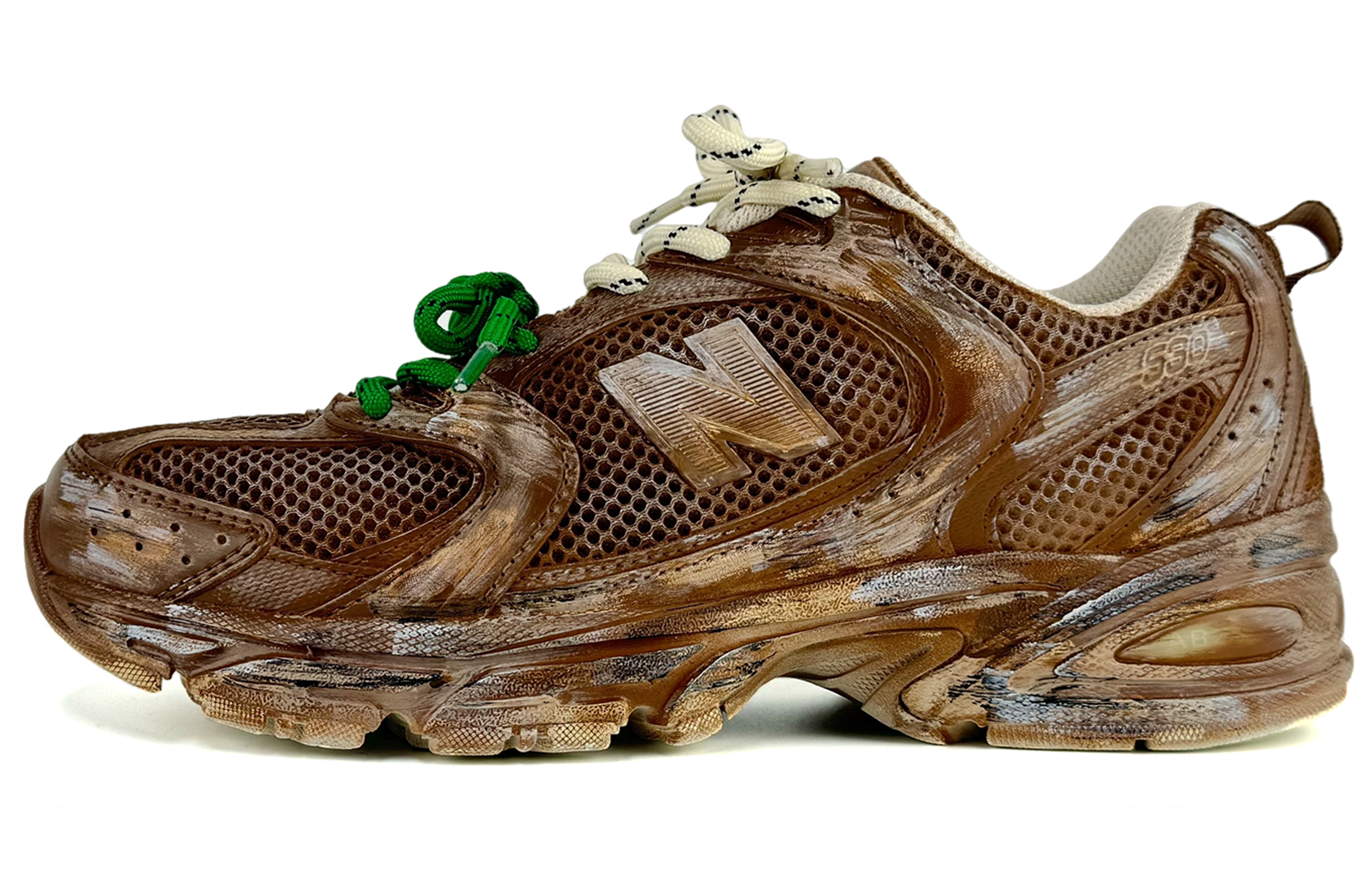 New Balance NB 530 Anti-Slip Wear-Resistant Low-Top Casual Running Shoes Unisex Brown