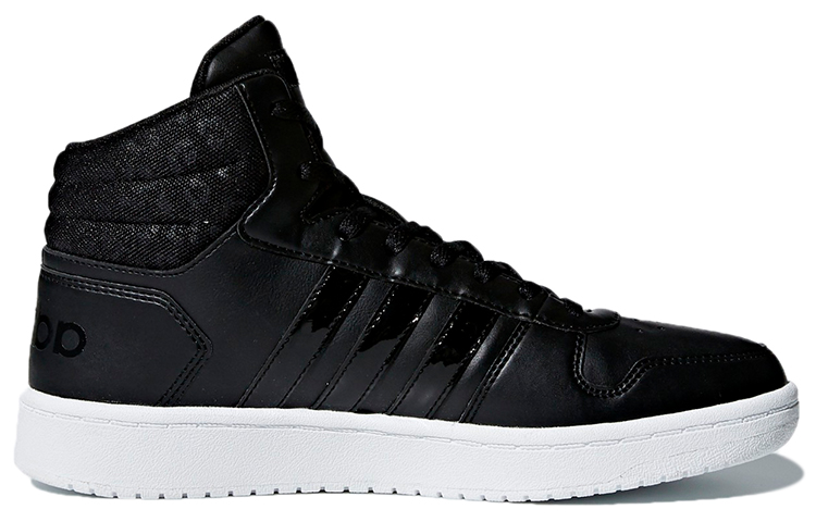 Adidas Hoops 2.0 Mid 'Black White' Women's