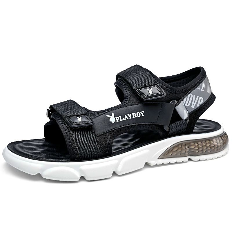 Playboy Playboy Beach Sandals Men's Black