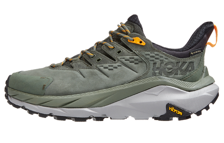HOKA ONE ONE Kaha 2 Low Gore Tex Thyme Radiant Yellow