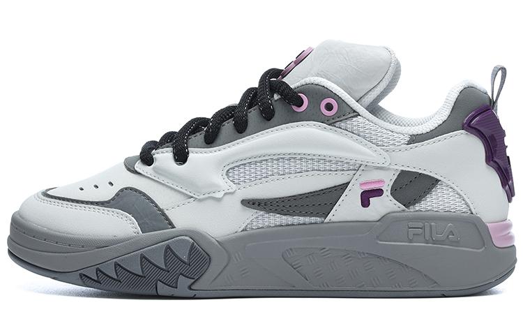 FILA FUSION Desperado Vintage Basketball Shoes 'White Grey Purple' Women's
