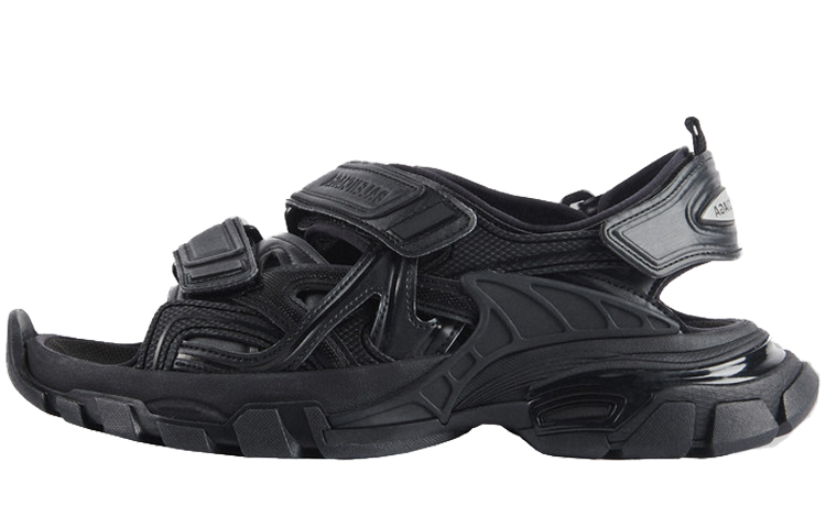 Balenciaga Track Sandal 'Triple Black' Women's