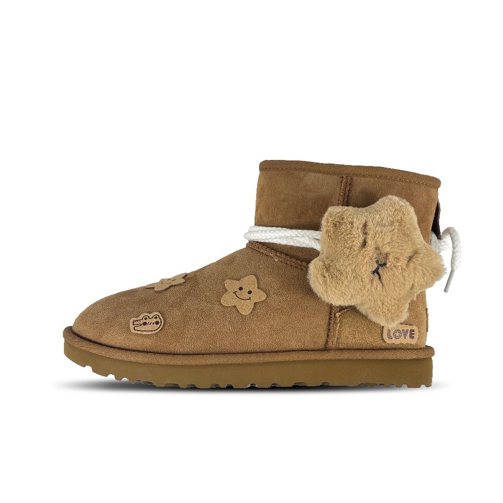 UGG CLASSIC MINI Capybara Warm And Wear-Resistant Short Snow Boots Women's Brown