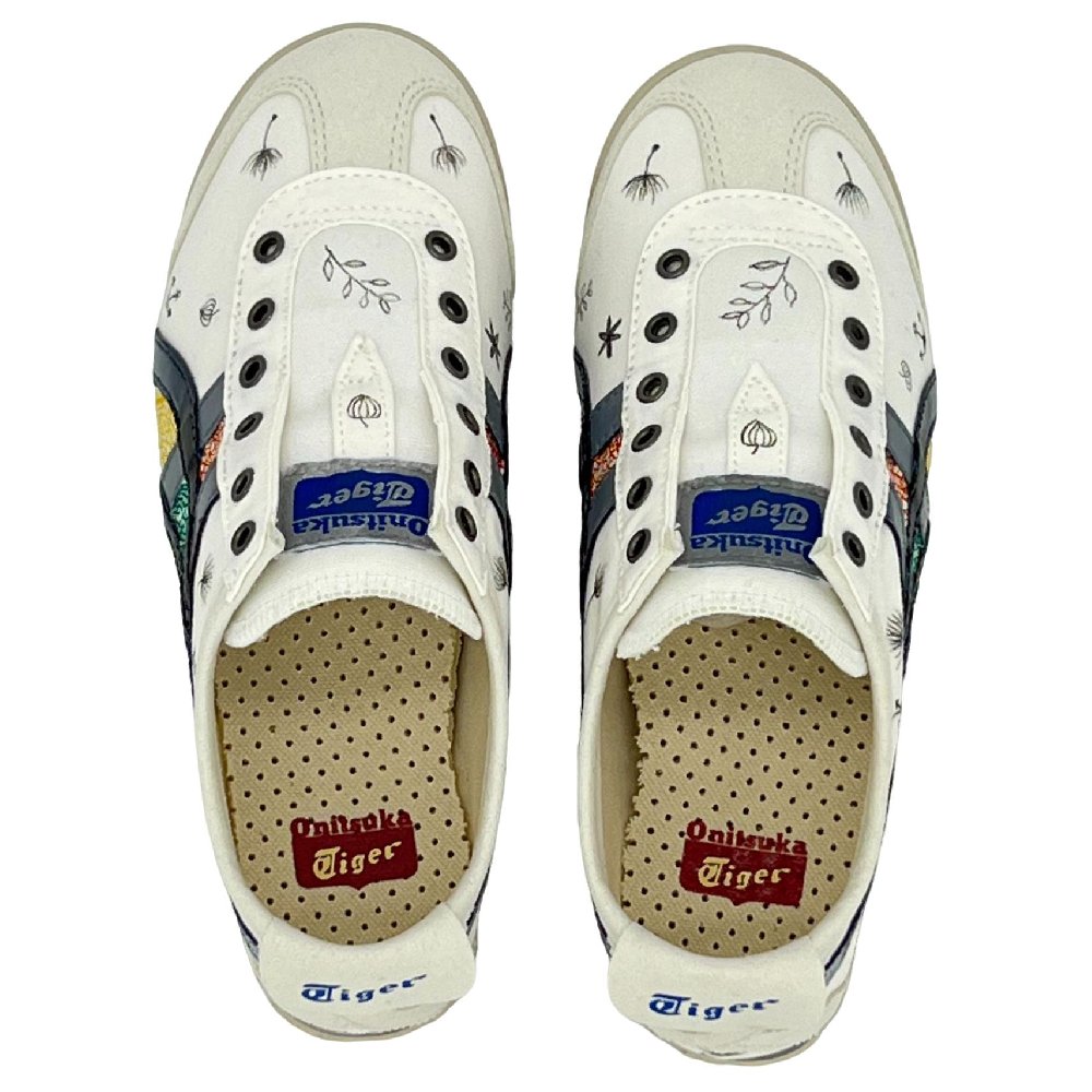 Onitsuka Tiger MEXICO 66 Casual Shoes Unisex Low Top White/Blue/Red