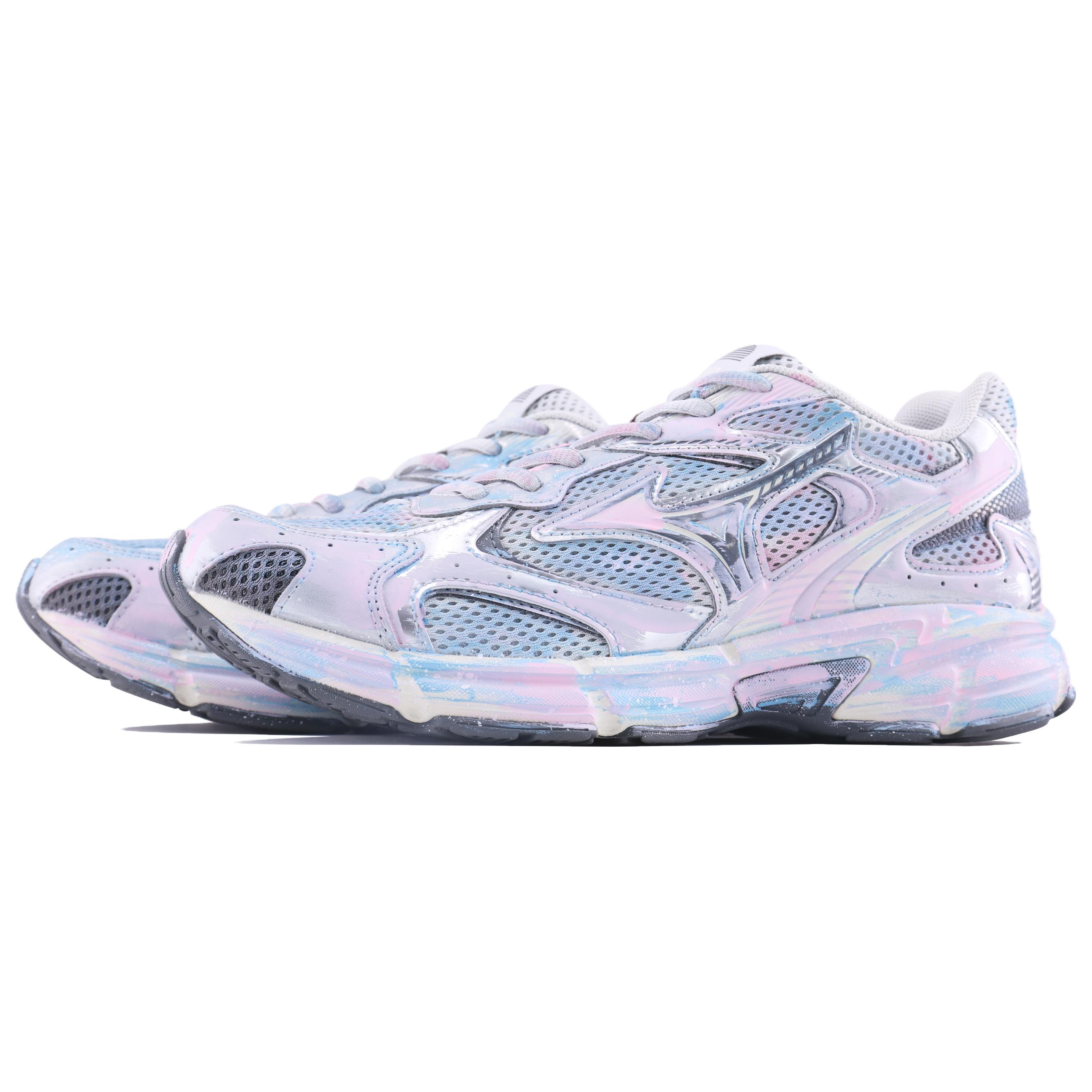 Mizuno Speed 2K Abrasion Resistant Low Top Running Shoes Unisex Blue Pink купить в интернет-магазине Yoocart с быстрой доставкой по России.
