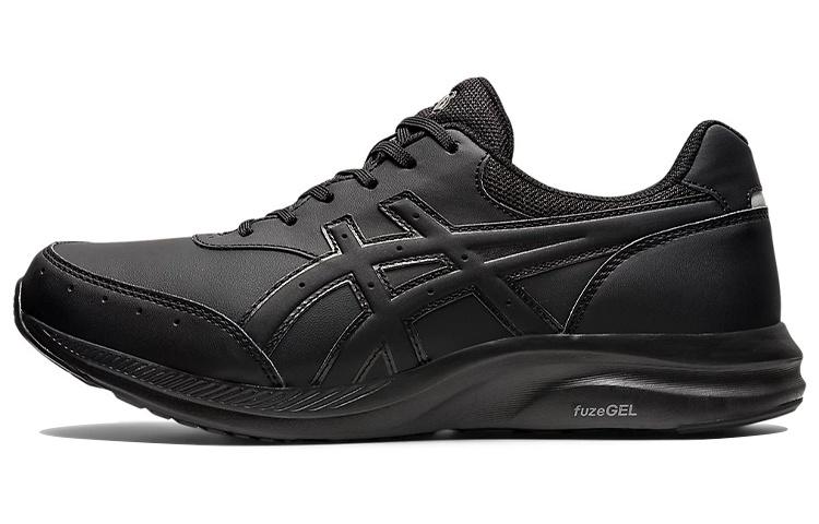 Asics Low Top Running Shoes Men's Extreme Night Black 4E Width