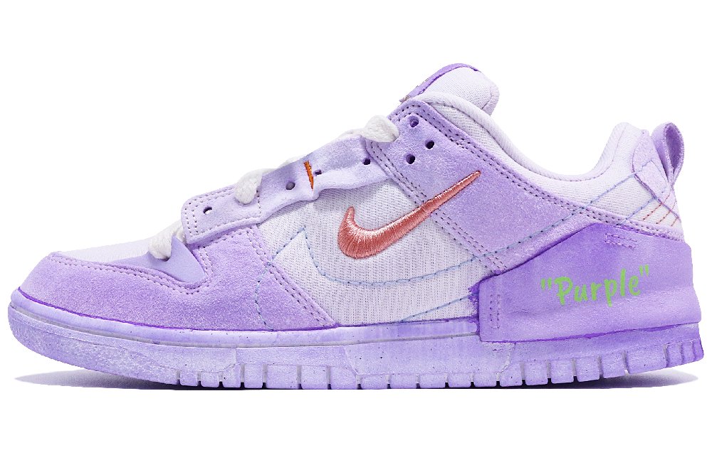 Nike Dunk Slip Resistant, Abrasion Resistant, Lightweight Low Top Skateboard Shoes Women's Purple