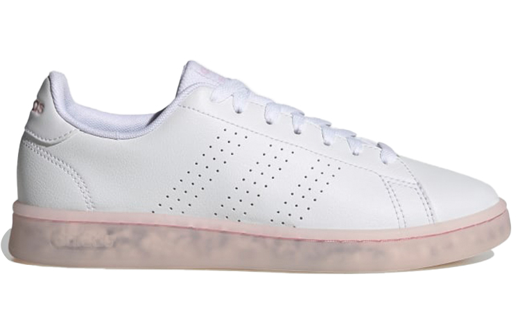 Adidas Women's Advantage 'White Clear Pink' Women's