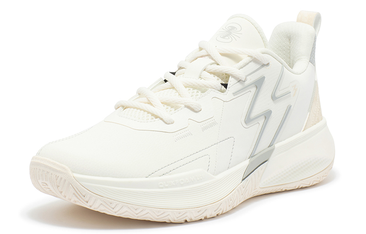 361° Big3 Team Basketball Shoes Men's Low top White