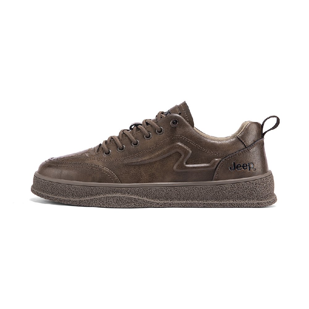 Jeep Men's Casual Shoes Men Dark Brown
