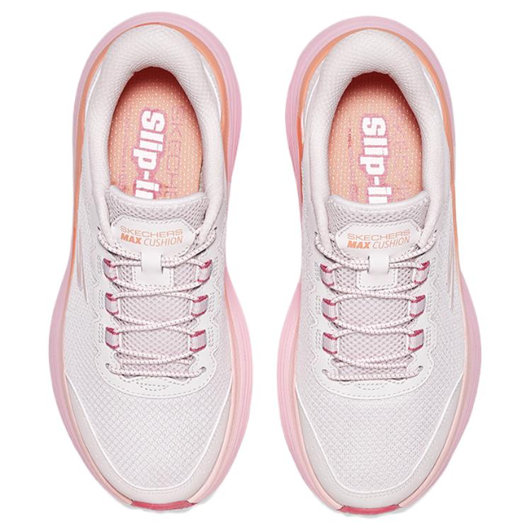 Skechers Slip Ins Low Top Casual Running Shoes Women's Pink