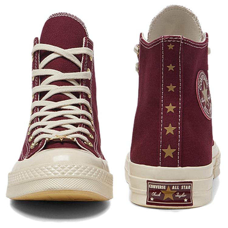 Converse CHUCK TAYLOR Anti-Slip Wear-Resistant High-Top Canvas Shoes Unisex Red