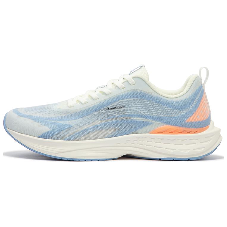 361° Cushioning, Wear Resistant Low Top Running Shoes Men's Blue White